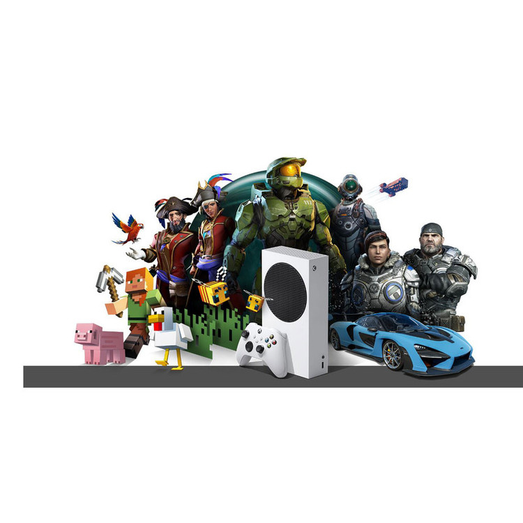 کنسول بازی مایکروسافت مدل Xbox Series S ظرفیت 512 گیگابایت با ۱سال ضمانت تعویض وارداتی دبی ۱ماه کارکرد کاملا مشابه آکبند