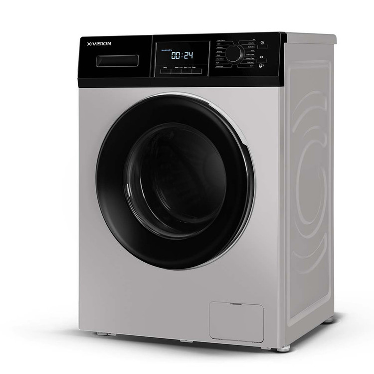 ماشین لباسشویی ایکس ویژن مدل TM84-BWBL/BSBL ظرفیت 8 کیلوگرم
