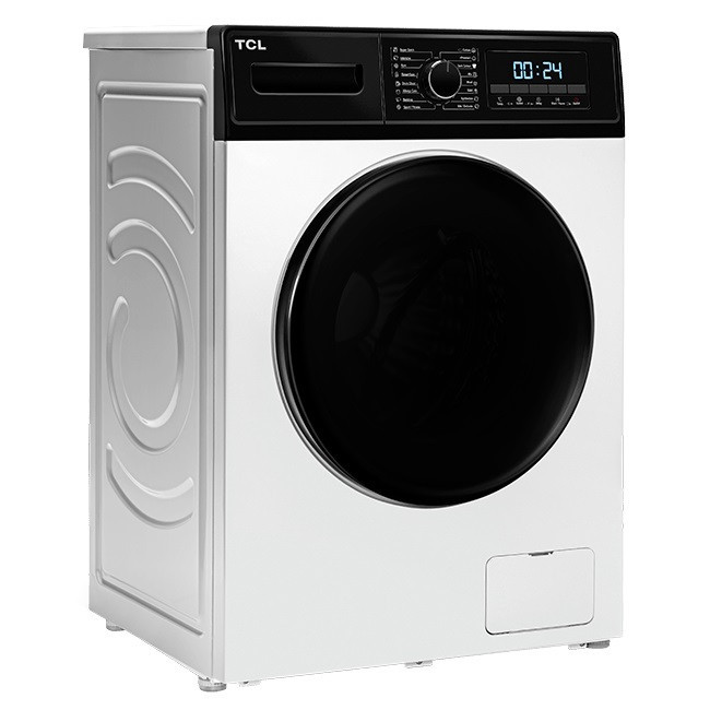 ماشین لباسشویی تی سی ال مدل G82-BS/BW ظرفیت 8 کیلوگرم