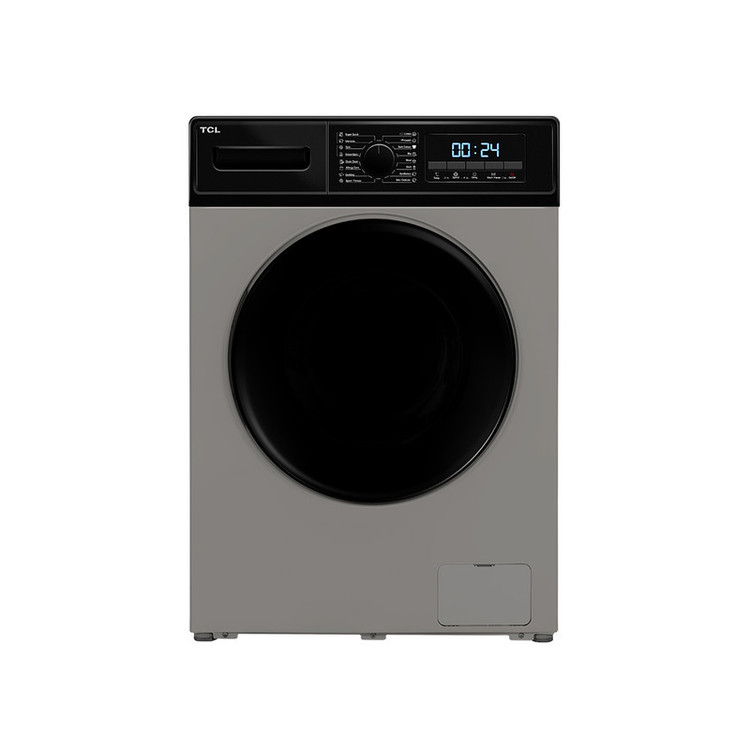 ماشین لباسشویی تی سی ال مدل G82-BS/BW ظرفیت 8 کیلوگرم