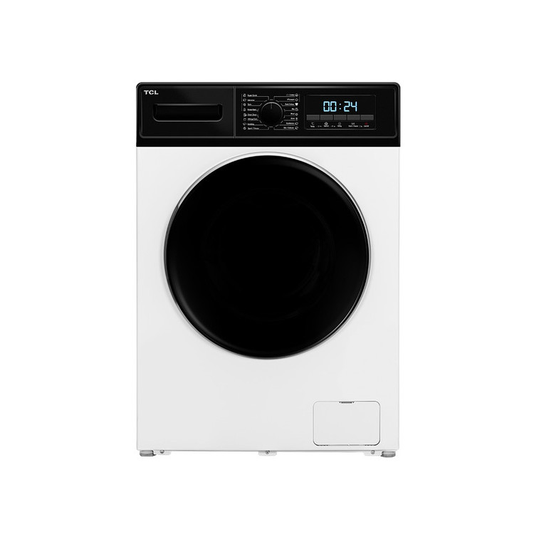 ماشین لباسشویی تی سی ال مدل G82-BS/BW ظرفیت 8 کیلوگرم