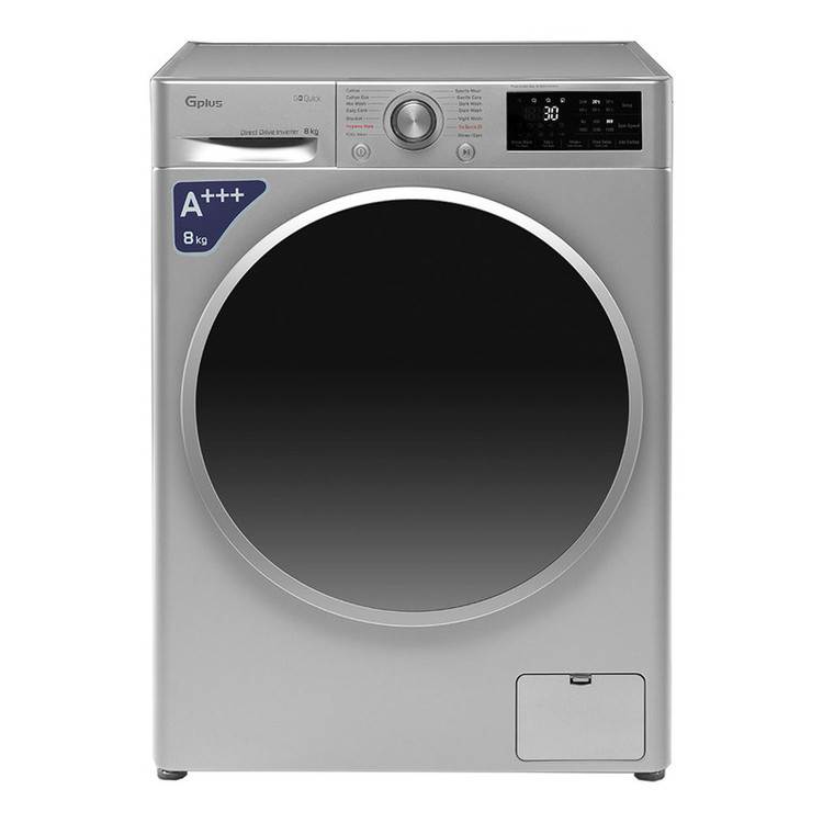 ماشین لباسشویی جی پلاس مدل GWM-L870S ظرفیت 8 کیلوگرم