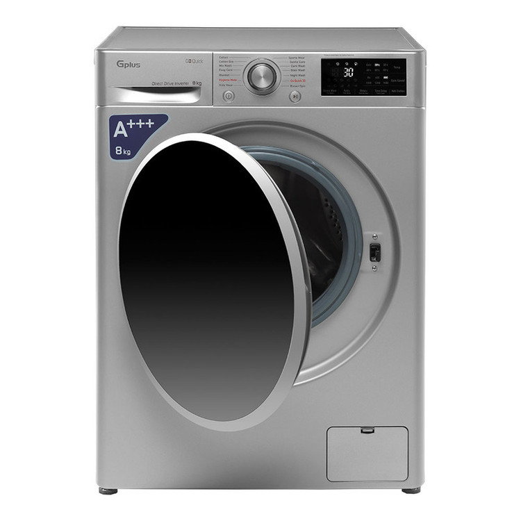 ماشین لباسشویی جی پلاس مدل GWM-L870S ظرفیت 8 کیلوگرم