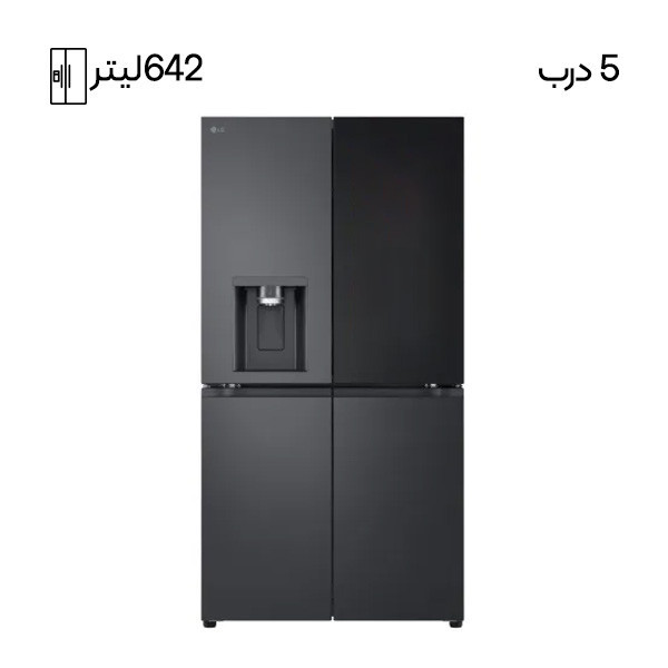 یخچال X33دودی . یخچال فریزر ساید بای ساید 30 فوت ال جی مدل GR-X33FFCRL