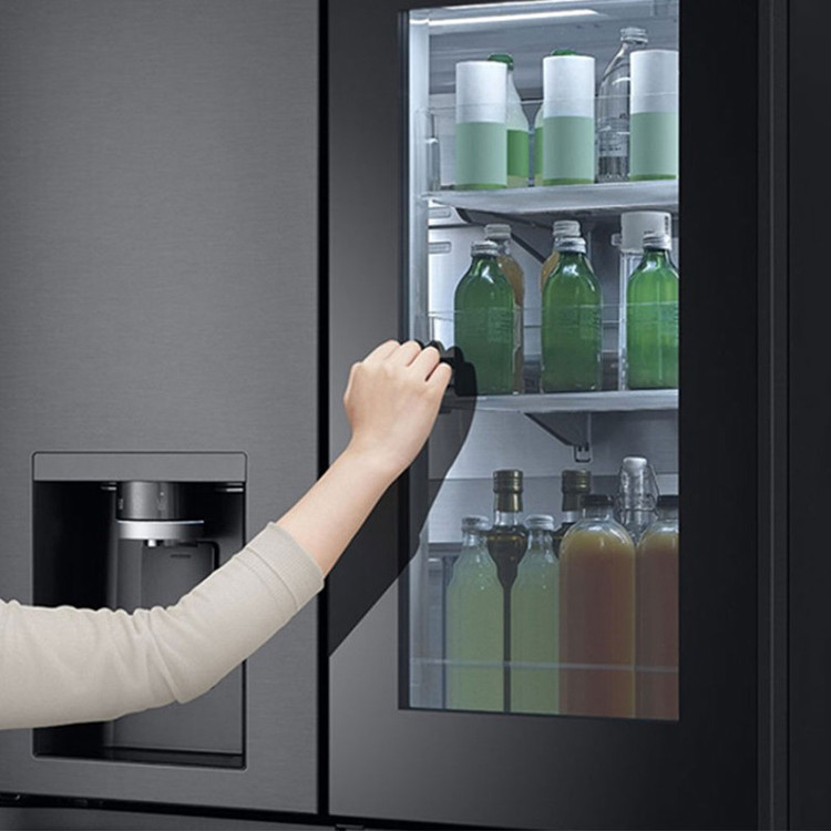 یخچال X33دودی . یخچال فریزر ساید بای ساید 30 فوت ال جی مدل GR-X33FFCRL