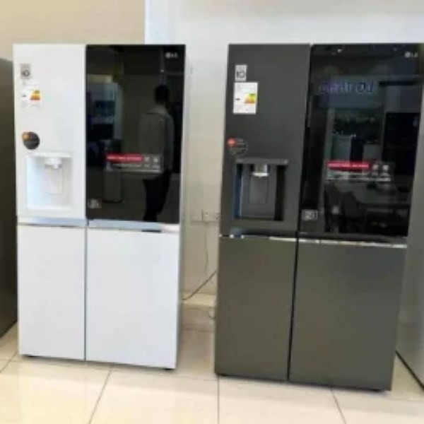 یخچال X33دودی . یخچال فریزر ساید بای ساید 30 فوت ال جی مدل GR-X33FFCRL
