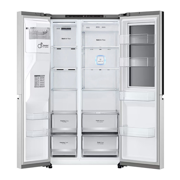 یخچال GR.A34 کره . یخچال فریزر ساید بای ساید 34 فوت ال جی مدل GR-X348CSFS