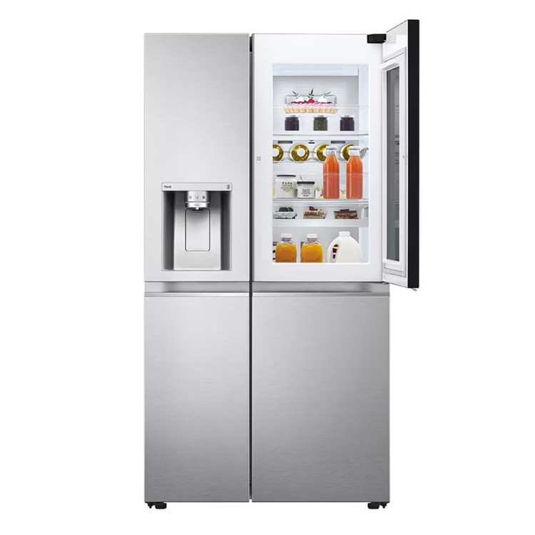 یخچال GR.A34 کره . یخچال فریزر ساید بای ساید 34 فوت ال جی مدل GR-X348CSFS
