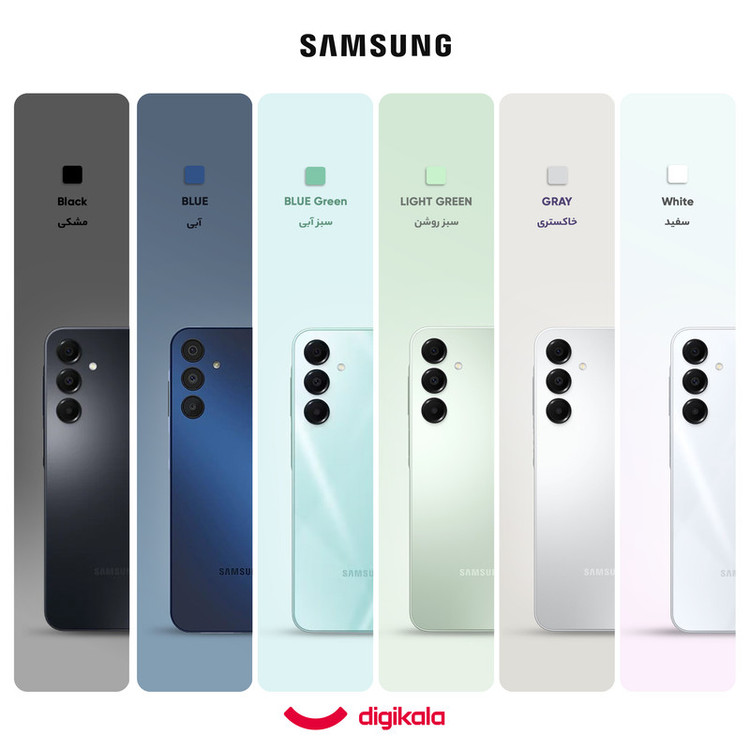 گوشی موبایل سامسونگ مدل Galaxy A16 4G دو سیم کارت ظرفیت 128 گیگابایت و رم 4 گیگابایت - ویتنام