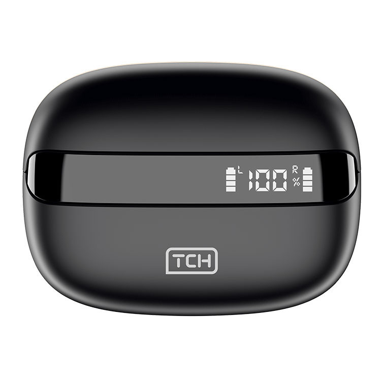 هدفون بلوتوثی تی سی اچ مدل Black Blade L10 با نویز کنسلینگ میکروفون (ENC)، درگاه شارژ USB Type-C، مقاوم در برابر پاشش آب و عرق (IPX4)